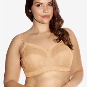 Goddess GD 6040 nude Lace Bra no underwire
